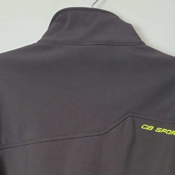 CB SPORTS Black Performance Jacket with High Collar and Full-Length Zipper - Picture 10 of 10